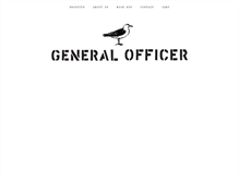 Tablet Screenshot of general-officer.com